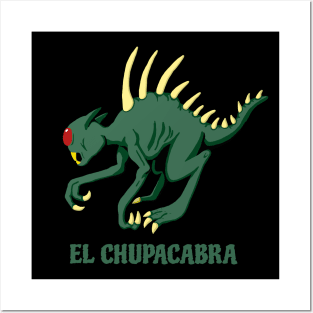 El Chupacabra Cryptid Posters and Art